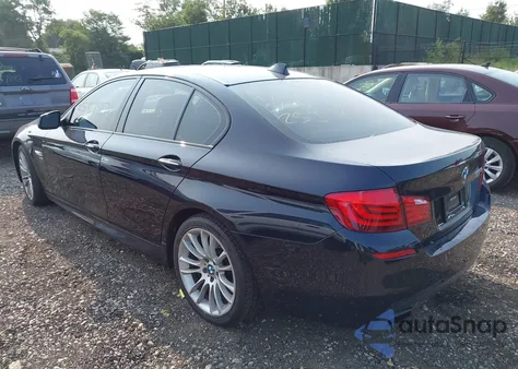 2011 BMW 550I xDrive from USA, damaged, VIN WBAFU9C5XBC784180